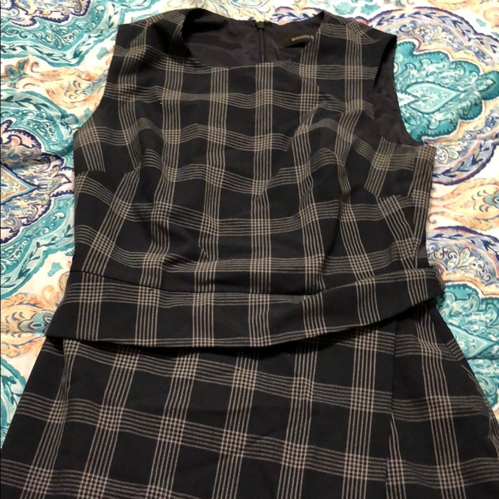 Banana republic plaid dress